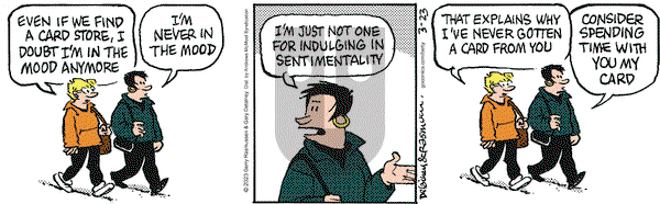 Betty - Thursday March 23, 2023 Comic Strip