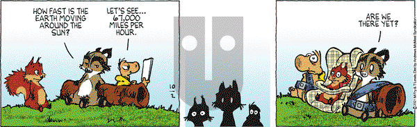 Over the Hedge on Saturday October 2, 2021 Comic Strip