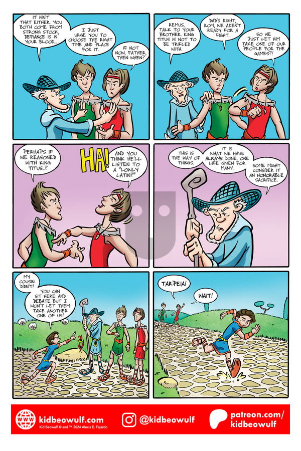 Kid Beowulf on Thursday August 22, 2024 Comic Strip