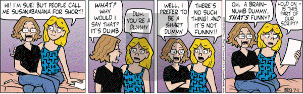 Luann on Friday July 1, 2016 Comic Strip