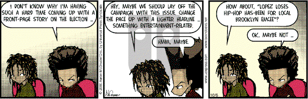 The Boondocks on Friday May 9, 2008 Comic Strip
