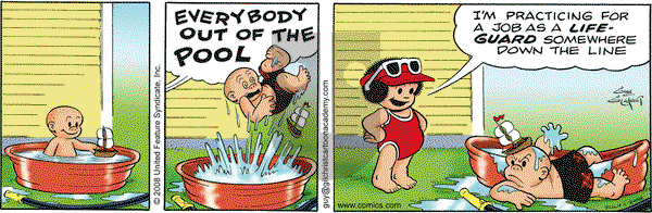 Nancy on Tuesday July 1, 2008 Comic Strip