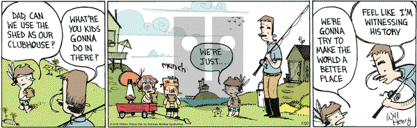 Wallace the Brave on Friday July 20, 2018 Comic Strip