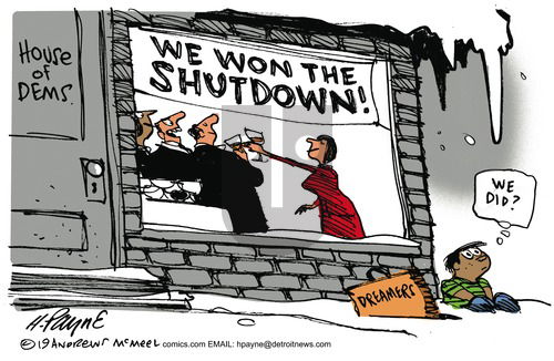 Henry Payne on Sunday January 27, 2019 Comic Strip