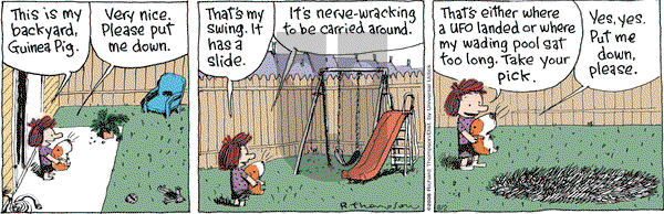 Cul de Sac on Friday August 2, 2013 Comic Strip