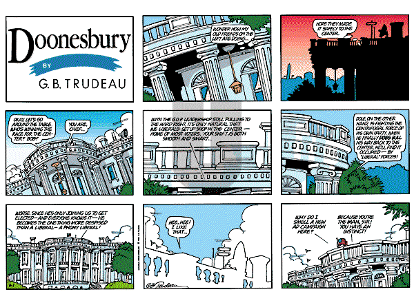 Doonesbury - Sunday September 1, 1996 Comic Strip