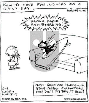 Kit 'N' Carlyle on Saturday June 9, 2001 Comic Strip