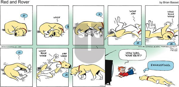 Red and Rover on Sunday November 17, 2019 Comic Strip