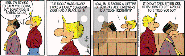 Arlo and Janis on Friday February 21, 2014 Comic Strip