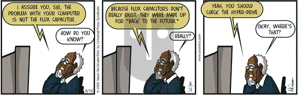 The Boondocks on Friday June 10, 2005 Comic Strip