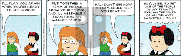 Nancy on Friday April 26, 2019 Comic Strip
