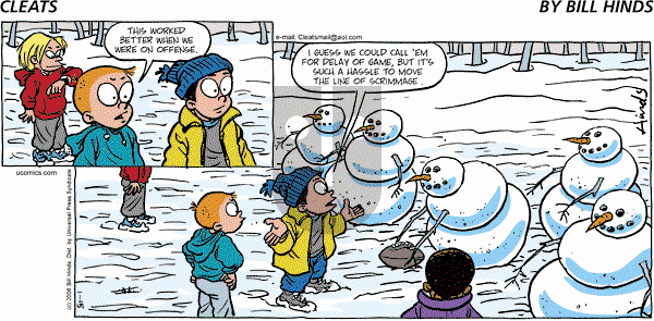 Cleats - Sunday January 15, 2006 Comic Strip