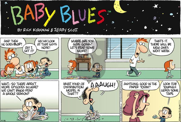 Baby Blues on Sunday April 26, 2020 Comic Strip