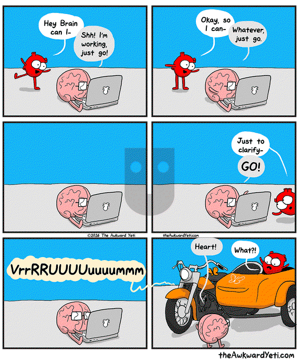 The Awkward Yeti on Wednesday December 14, 2016 Comic Strip