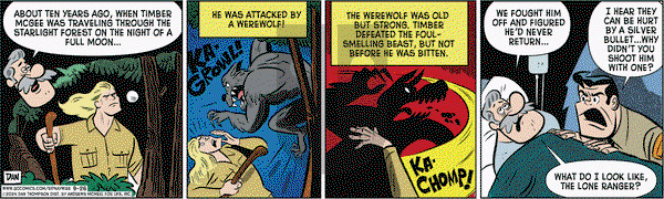 Rip Haywire - Thursday September 26, 2024 Comic Strip