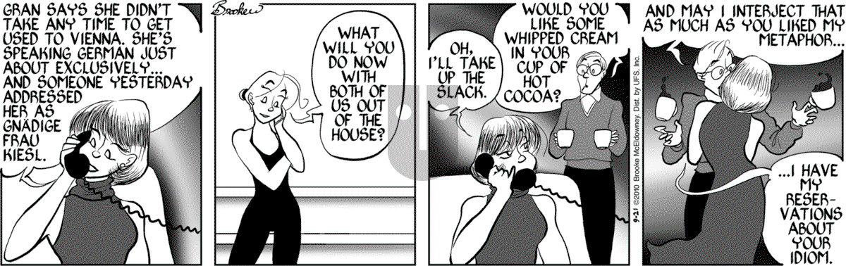 9 Chickweed Lane - Tuesday September 21, 2010 Comic Strip