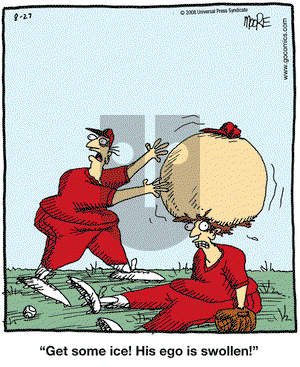 In the Bleachers on Wednesday August 27, 2008 Comic Strip