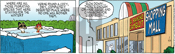 Over the Hedge on Saturday January 30, 2021 Comic Strip