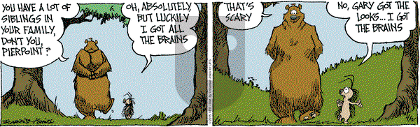 The Grizzwells on Thursday April 2, 2015 Comic Strip