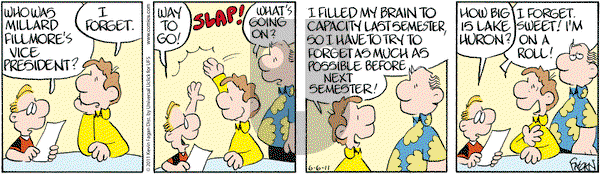Drabble on Monday June 6, 2011 Comic Strip