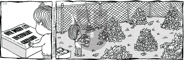 Lio on Saturday November 15, 2014 Comic Strip