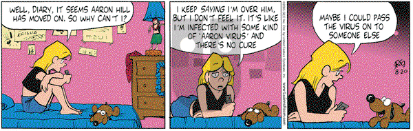 Luann on Saturday August 20, 2005 Comic Strip