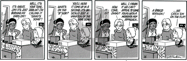 Doonesbury on Monday August 16, 1976 Comic Strip