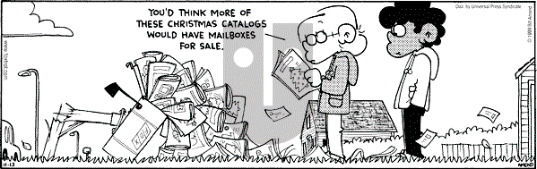 FoxTrot on Saturday November 13, 1999 Comic Strip