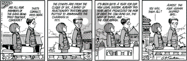 Doonesbury on Tuesday December 2, 1980 Comic Strip