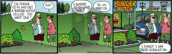 Monty on Thursday August 20, 2009 Comic Strip