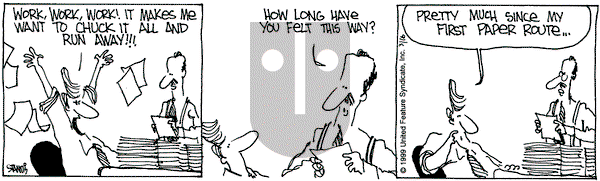 The Buckets on Tuesday March 16, 1999 Comic Strip