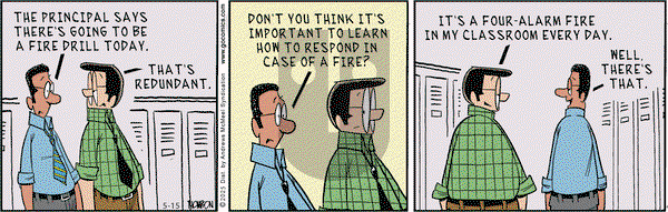 Grand Avenue on Thursday May 15, 2025 Comic Strip