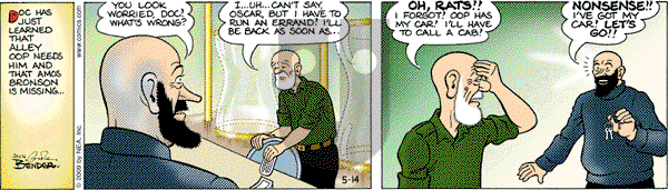 Alley Oop on Thursday May 14, 2009 Comic Strip