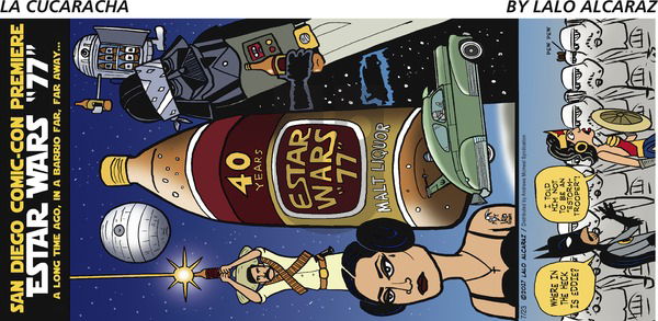 La Cucaracha on Sunday July 23, 2017 Comic Strip