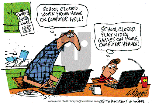 Henry Payne on Thursday March 19, 2020 Comic Strip
