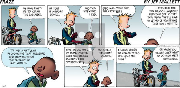 Frazz - Sunday December 11, 2011 Comic Strip