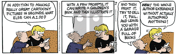 Betty - Saturday July 6, 2024 Comic Strip