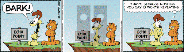 Garfield on Wednesday July 18, 2018 Comic Strip