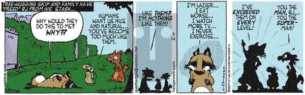 Over the Hedge on Friday March 10, 2006 Comic Strip