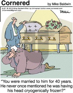 Cornered on Saturday March 27, 2010 Comic Strip