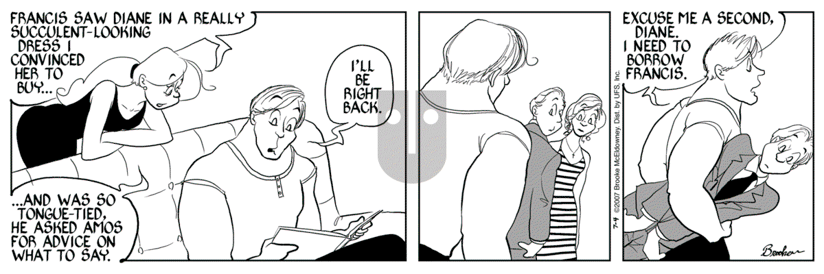 9 Chickweed Lane - Wednesday July 4, 2007 Comic Strip