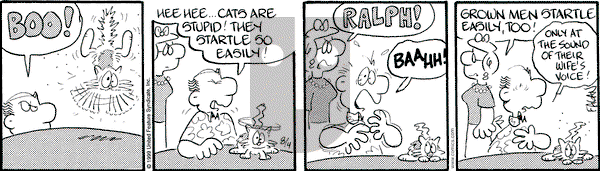Drabble on Wednesday August 4, 1999 Comic Strip