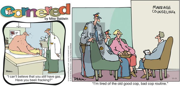 Cornered on Sunday November 11, 2018 Comic Strip