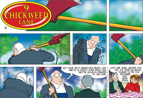 9 Chickweed Lane on Sunday April 17, 2011 Comic Strip