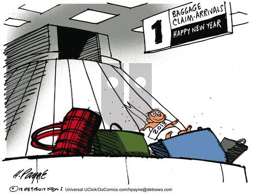 Henry Payne on Sunday December 30, 2012 Comic Strip