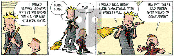 Frazz on Tuesday January 16, 2007 Comic Strip