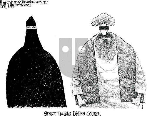 Matt Davies on Wednesday September 26, 2001 Comic Strip