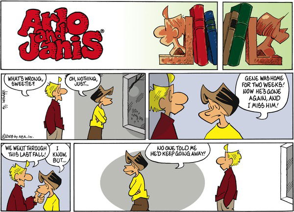 Arlo and Janis on Sunday January 6, 2008 Comic Strip