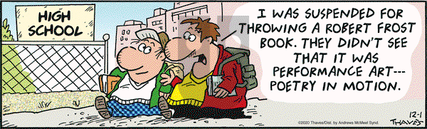 Frank and Ernest on Tuesday December 1, 2020 Comic Strip
