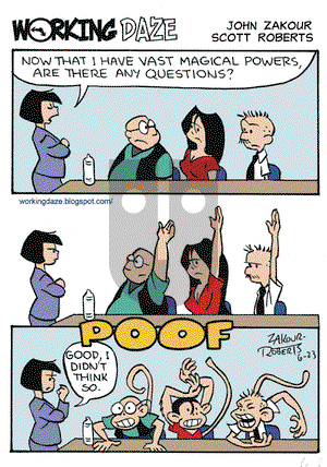 Working Daze on Tuesday June 23, 2009 Comic Strip